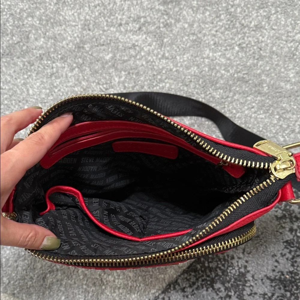 Steve Madden vibrant red